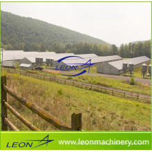 Leon series prefab poultry house automatic poultry farm system